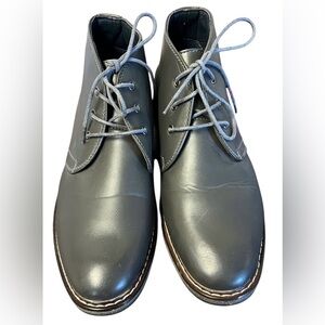 Hawke & Co Kalahari Gray Faux Leather Chukka Boots  Comfort Mens Size 9.5M